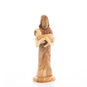 The Good Shepherd, Jesus Christ, 10.2 Abstract Carving from Olive Wood