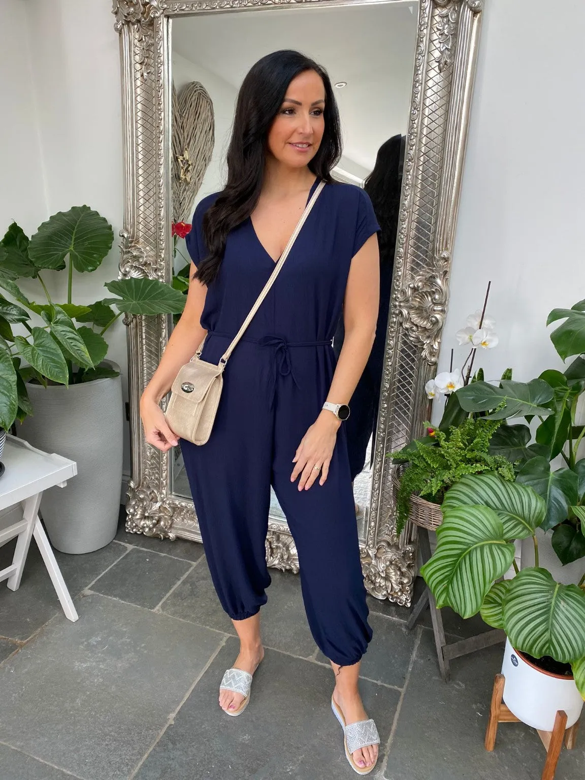 Tie Waist Jumpsuit Coleen