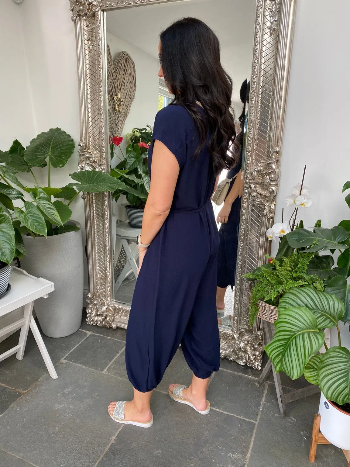 Tie Waist Jumpsuit Coleen