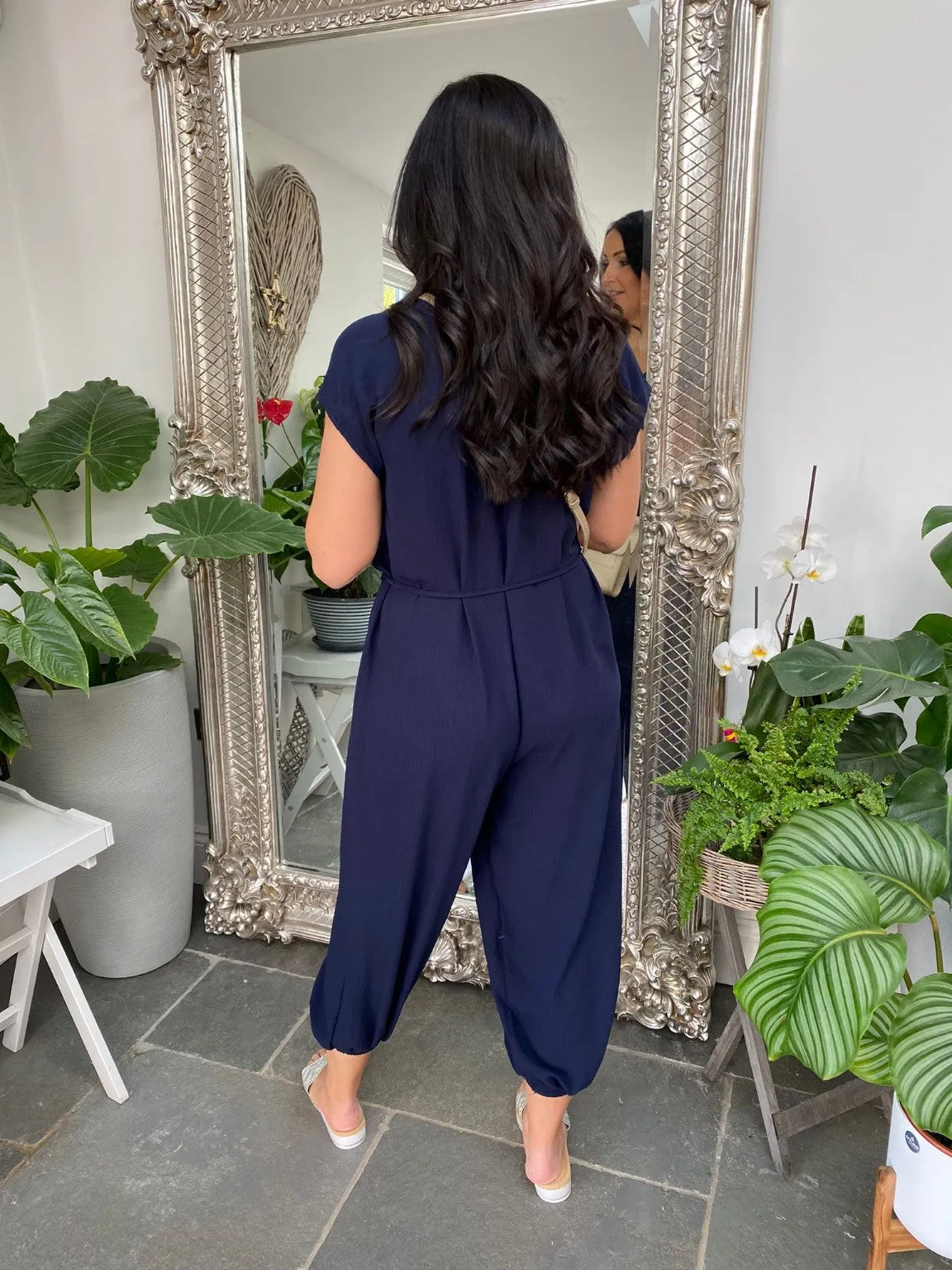 Tie Waist Jumpsuit Coleen