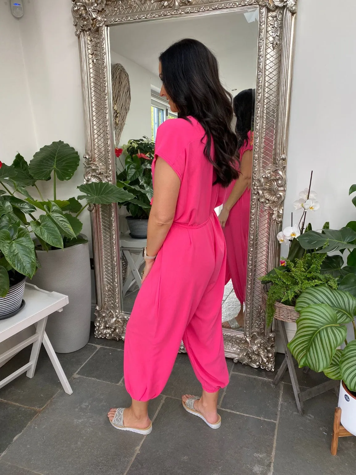 Tie Waist Jumpsuit Coleen