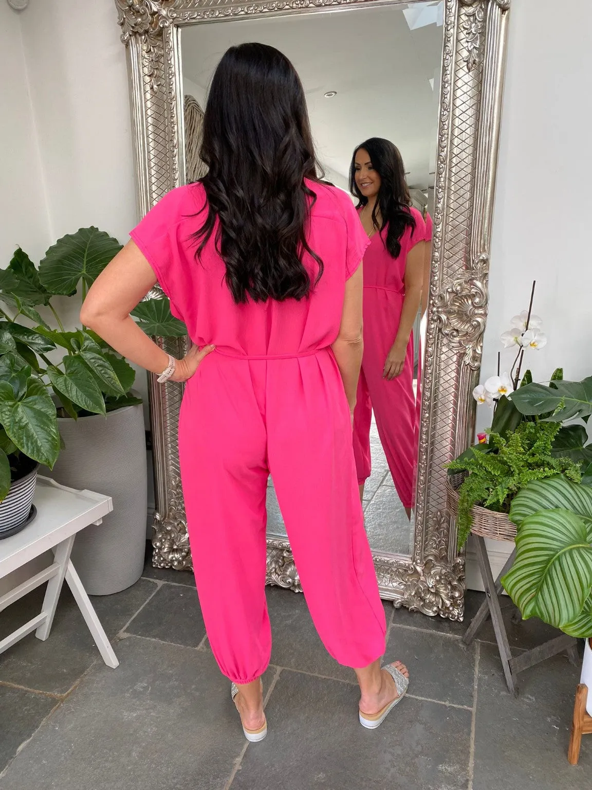 Tie Waist Jumpsuit Coleen