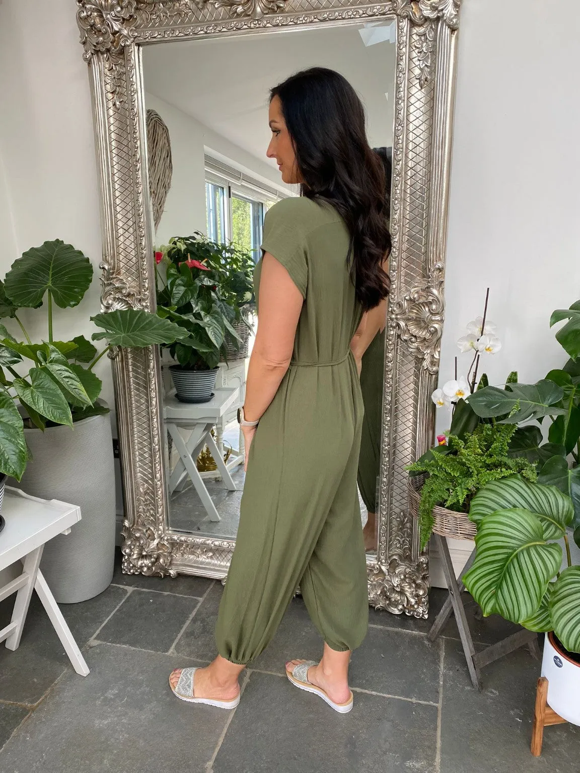 Tie Waist Jumpsuit Coleen