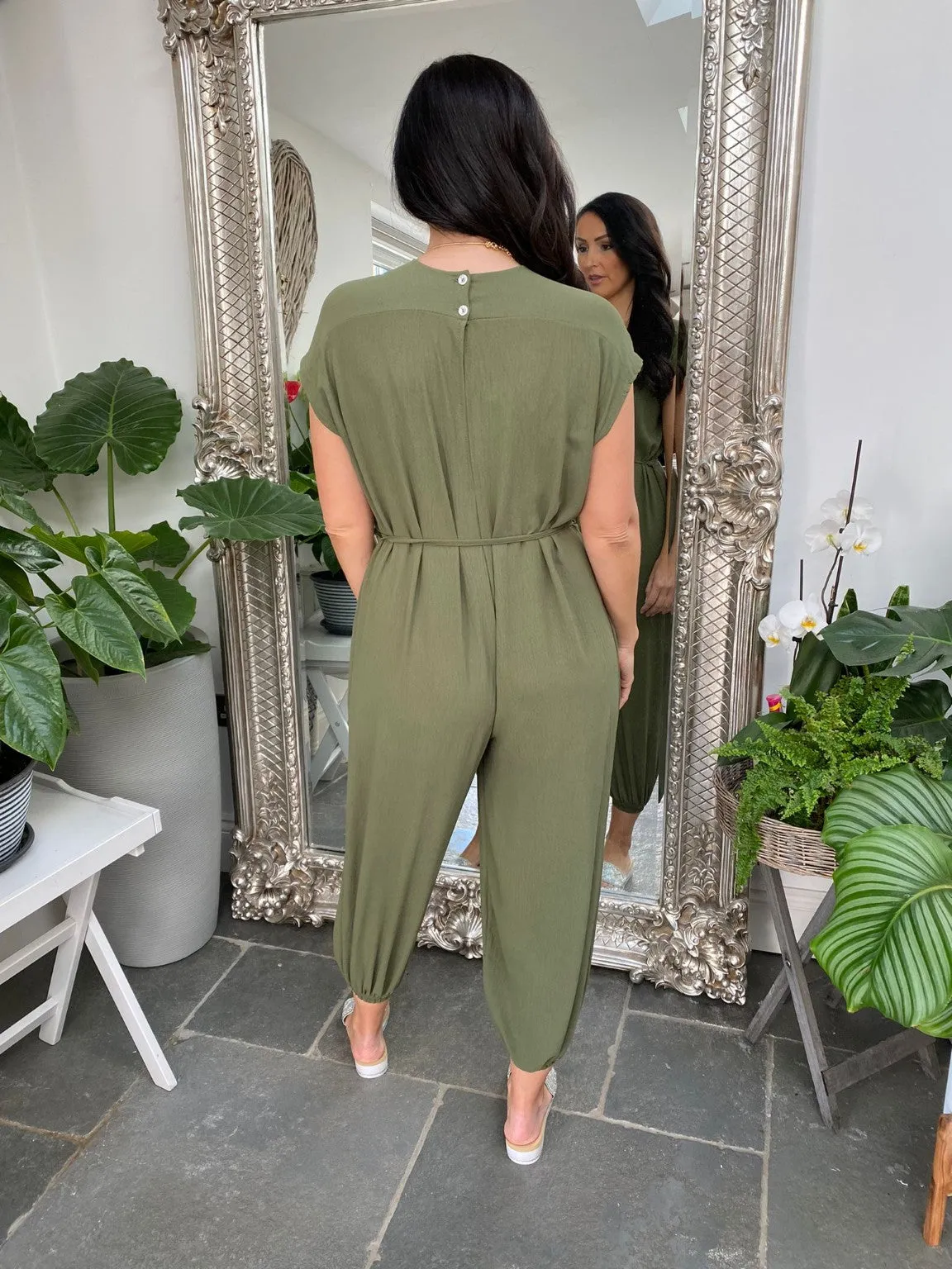 Tie Waist Jumpsuit Coleen