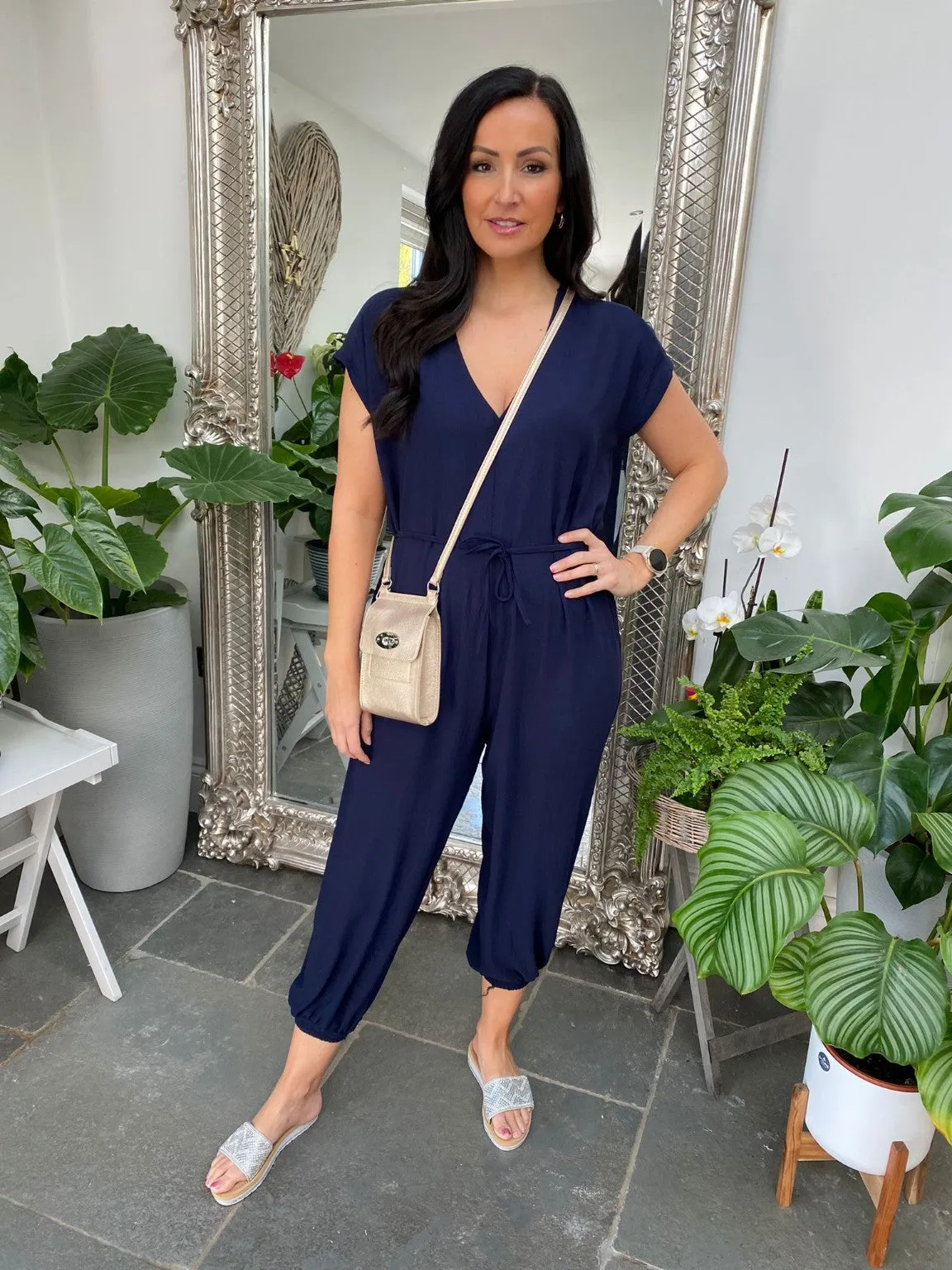 Tie Waist Jumpsuit Coleen