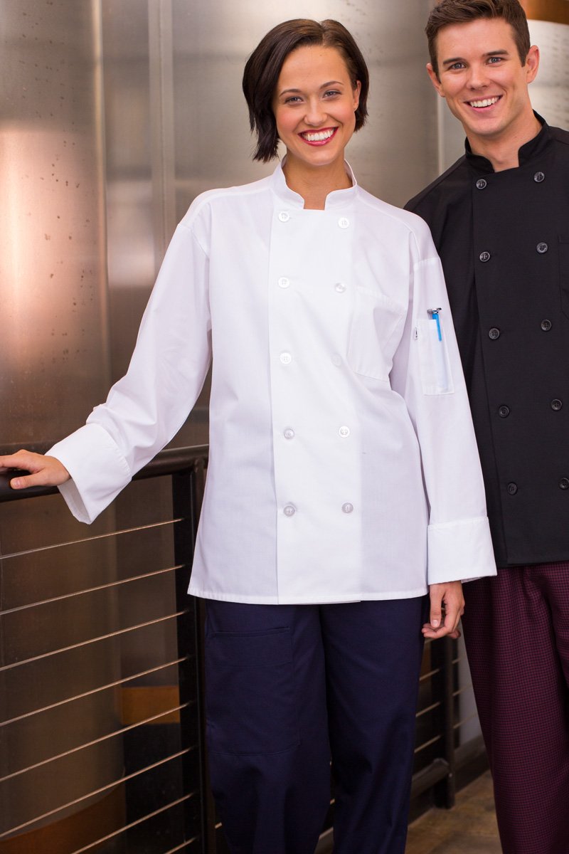 Uncommon Threads 0422 Classic Chef Coat with Mesh