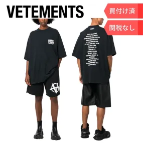 VETEMENTS  |Street Style T-Shirts