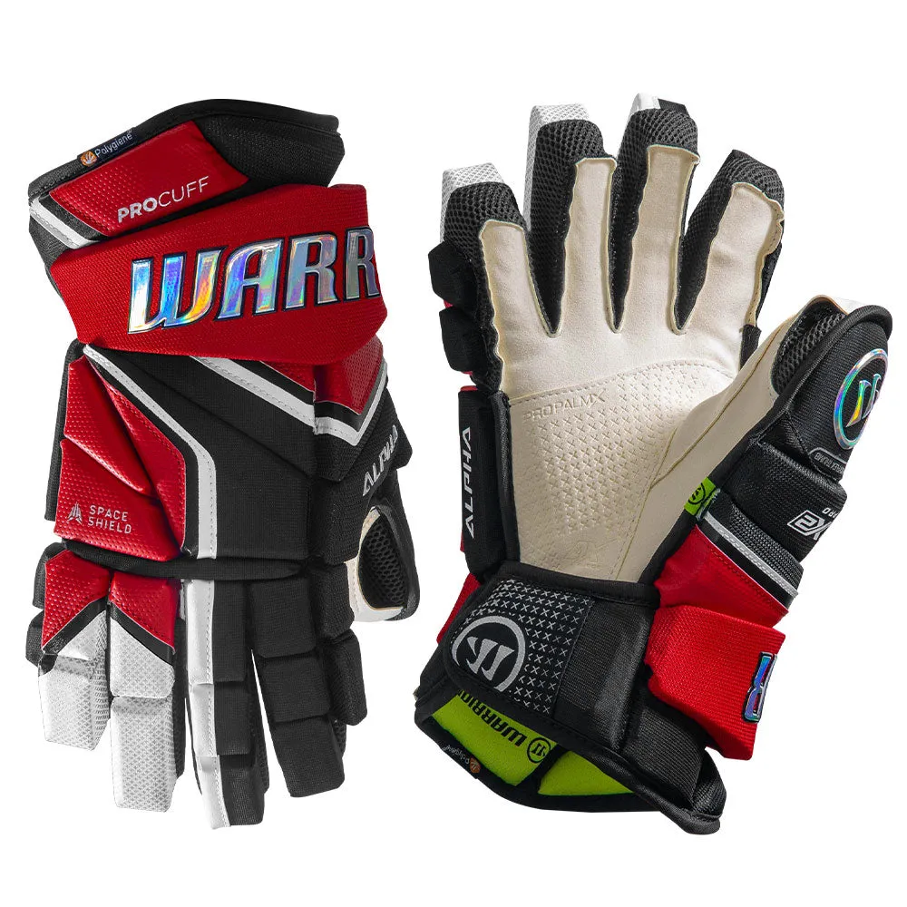 WARRIOR ALPHA LX2 PRO SENIOR HOCKEY GLOVES