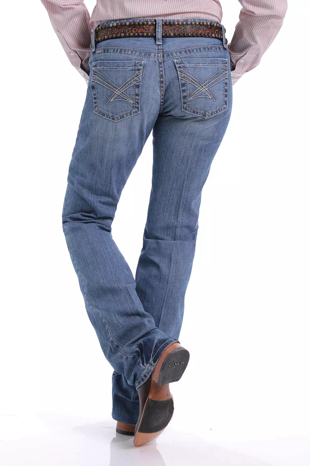 Women's Cinch Ada Relaxed Fit Light Stonewash Jeans