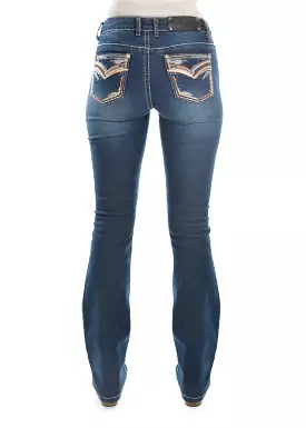 Women's Pure Western Emma 32 Leg Bootcut Jeans