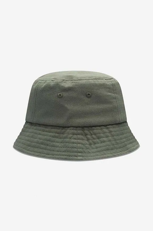 Wood Wood cotton hat Ossian Bucket Hat 12240817-7083 BLACK green color