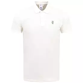 x QGC Post Round Polo Warm White - SS24