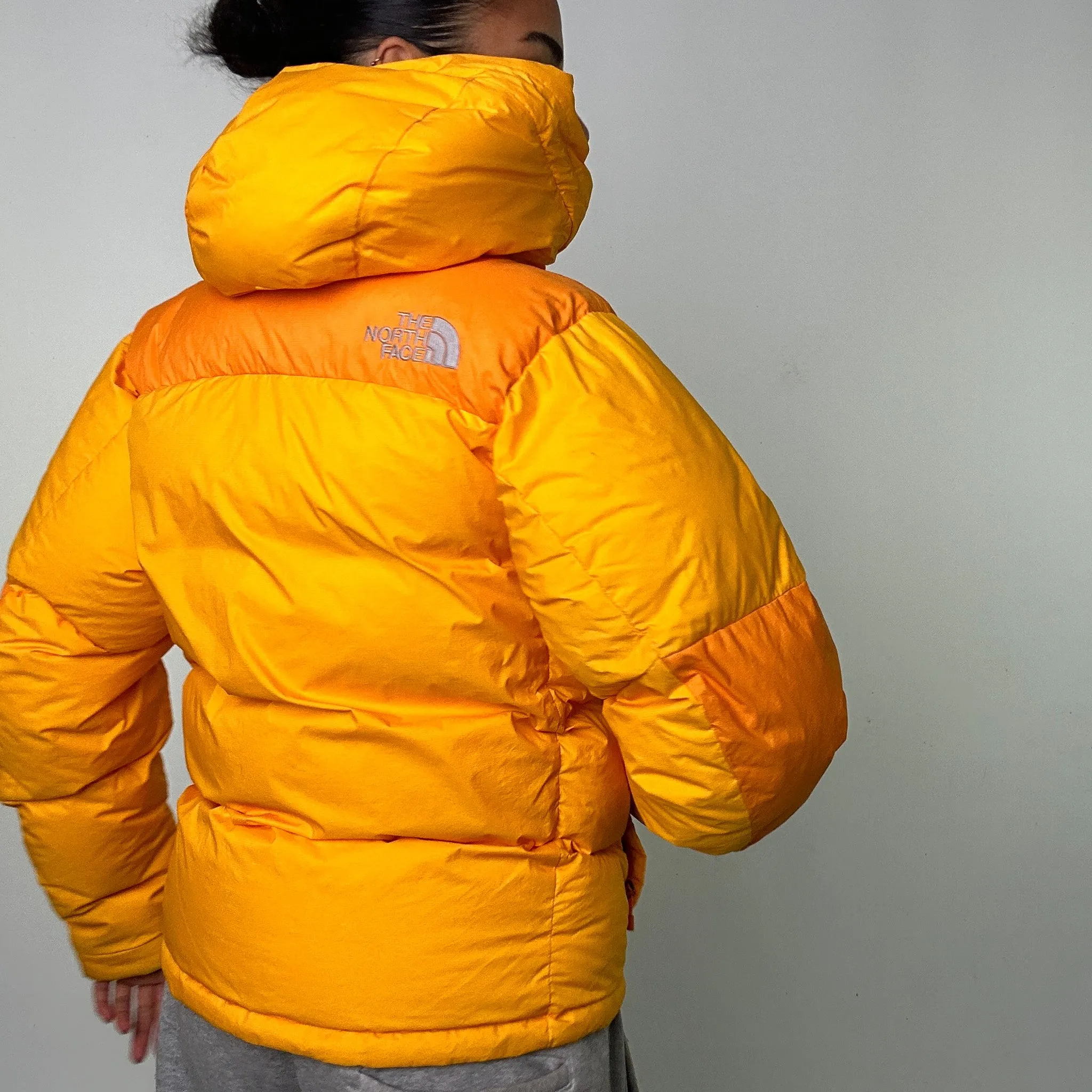 Yellow y2ks The North Face 800 Series Hyvent Puffer Jacket Coat (S)