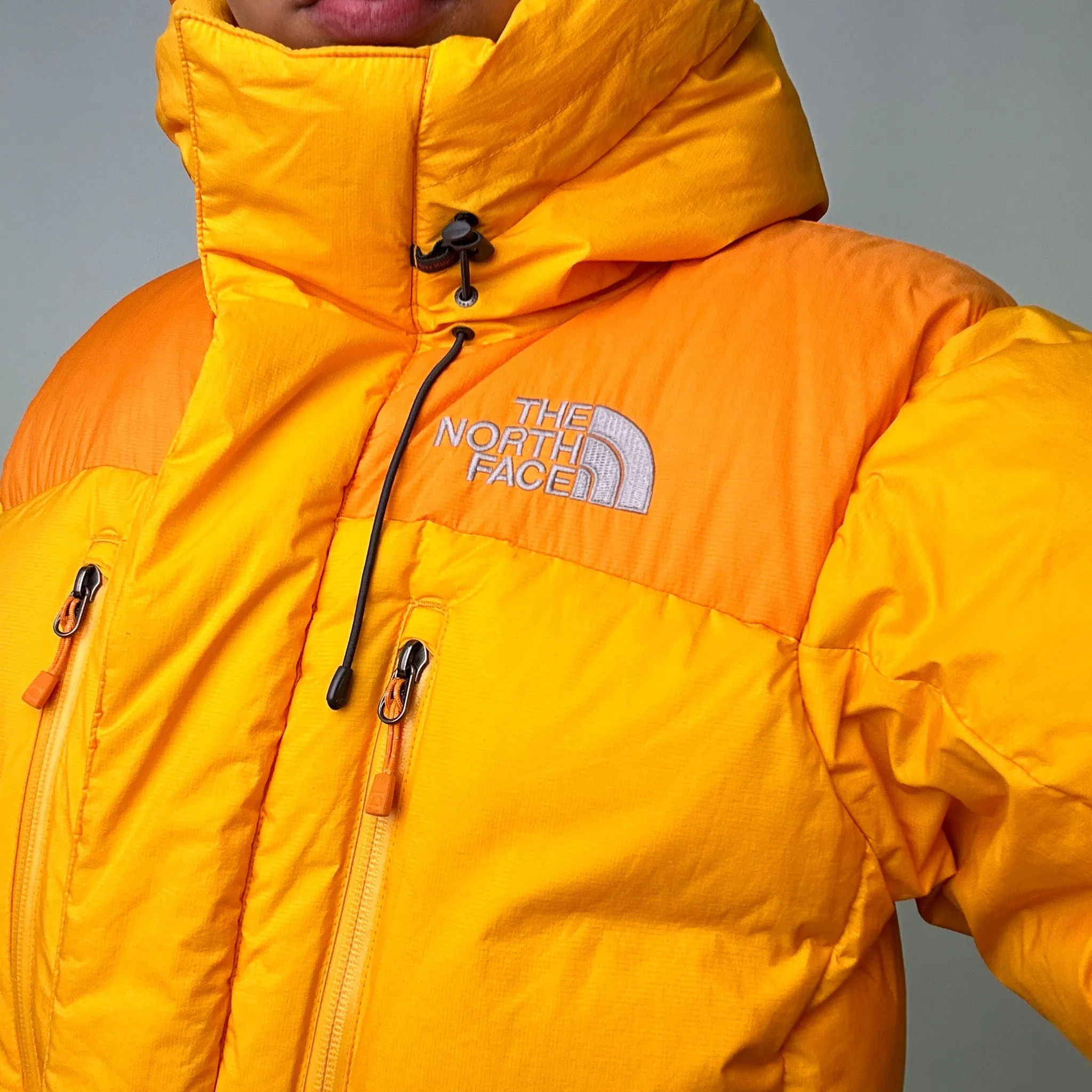 Yellow y2ks The North Face 800 Series Hyvent Puffer Jacket Coat (S)