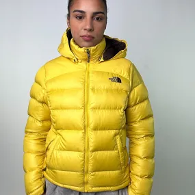 Yellow y2ks The North Face Puffer 700 Series Jacket Coat (M)